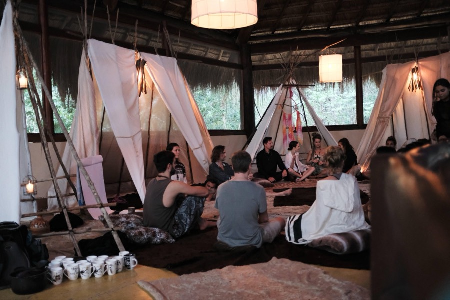 A moment from a Project Heart gathering.