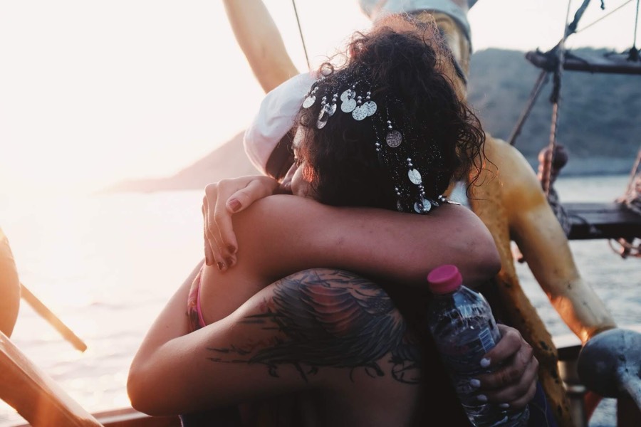 A moment from a Project Heart gathering.